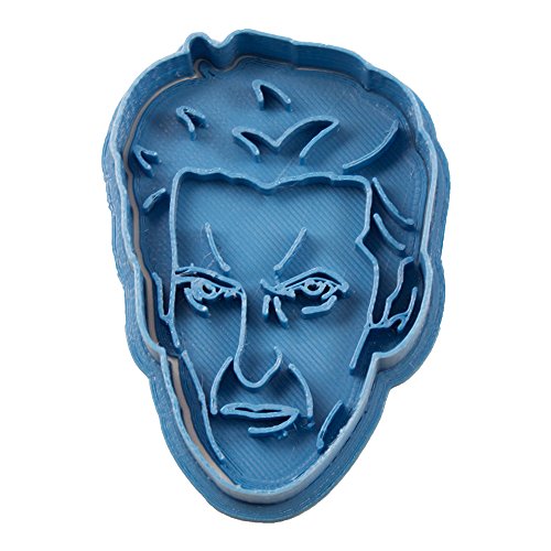 Cuticuter Capaldi 12th Doctor Who Ausstechform, Blau, 8 x 7 x 1.5 cm von Cuticuter