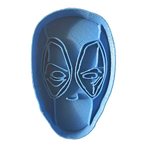 Cuticuter Deadpool Marvel Keksausstecher, Blau, 8 x 7 x 1,5 cm Cuticuter Deadpool Marvel Keksausstecher, Blau, 8 x 7 x 1,5 cm von Cuticuter
