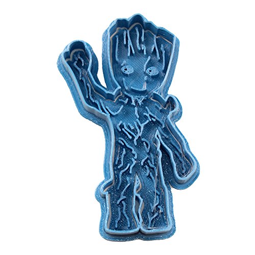 Cuticuter Groot Baby Entero Guardianes De La Galaxia Ausstechform, Kunststoff, blau, 8x7x1.5 cm von Cuticuter