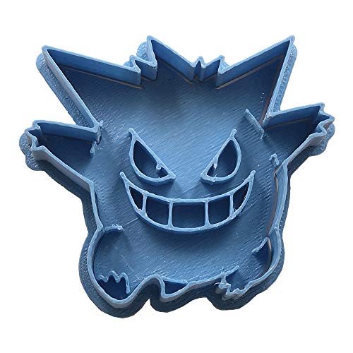 Cuticuter Gengar Pokémon Keksausstecher, Blau, 8 x 7 x 1,5 cm von Cuticuter