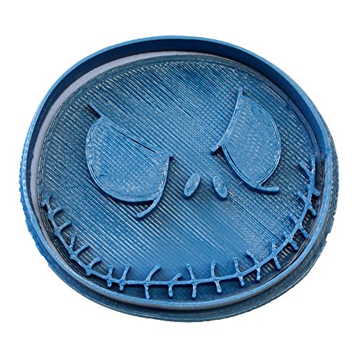Cuticuter Halloween Jack Ausstecher, Kunststoff, blau, 8 x 7 x 1,5 cm von Cuticuter