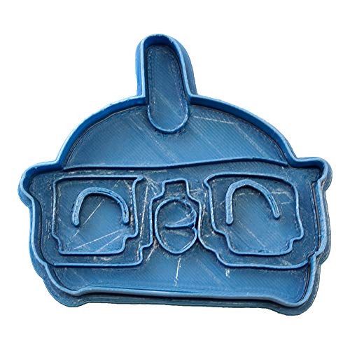 Cuticuter Henne Ausstechform, Blau, 8 x 7 x 1.5 cm von Cuticuter