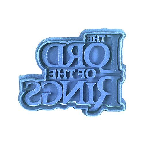 Cuticuter Herr der Ringe Logo Keksausstecher, blau von Cuticuter