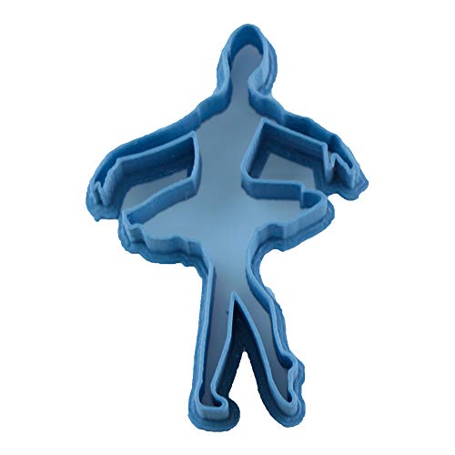 Cuticuter Kinder Ballerina Ausstechform, Blau, 8 x 7 x 1.5 cm von Cuticuter