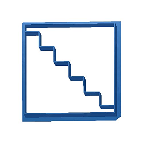 Cuticuter Leiter Sandwich Schneider, blau, 8 x 7 x 1.5 cm Cuticuter Leiter Sandwich Schneider, blau, 8 x 7 x 1.5 cm von Cuticuter
