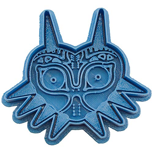 Cuticuter Majora'S Mask The Legend of Zelda Keksausstecher, Blau, 8 x 7 x 1,5 cm von Cuticuter