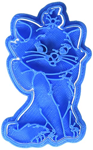 Cuticuter Marie Aristogatos Ausstechform, Kunststoff, blau, 8x7x1.5 cm Cuticuter Marie Aristogatos Ausstechform, Kunststoff, blau, 8x7x1.5 cm von Cuticuter