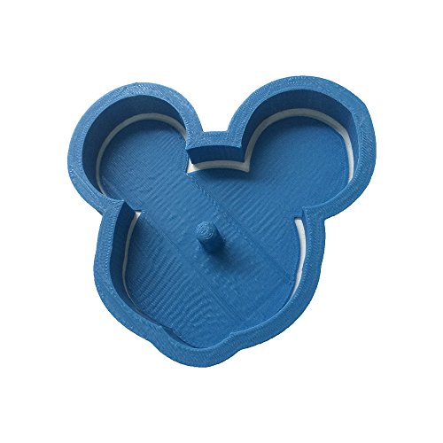 Cuticuter Mickey 75 abschaltbar, Hamburger, blau, 8 x 7 x 1.5 cm von Cuticuter