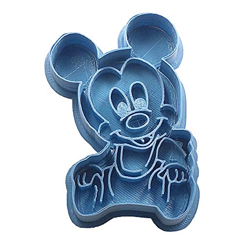 Cuticuter Mickey Disney Ausstechform trinkt, blau, 8 x 7 x 1.5 cm von Cuticuter
