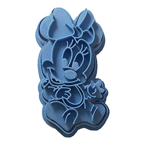 Cuticuter Minnie Bebe Disney Keksausstecher, Blau, 8 x 7 x 1,5 cm Cuticuter Minnie Bebe Disney Keksausstecher, Blau, 8 x 7 x 1,5 cm von Cuticuter