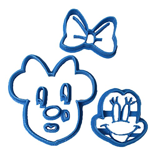Cuticuter Minnie Cara Fondant-Ausstecher, Kunststoff, blau, 8x7x1.5 cm Cuticuter Minnie Cara Fondant-Ausstecher, Kunststoff, blau, 8x7x1.5 cm von Cuticuter