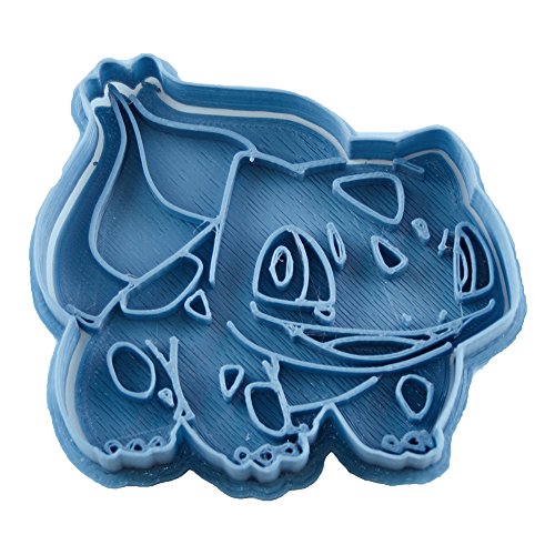 Cuticuter Pokemon Bulbasaur Ausstechform, Blau, 8 x 7 x 1.5 cm Cuticuter Pokemon Bulbasaur Ausstechform, Blau, 8 x 7 x 1.5 cm von Cuticuter