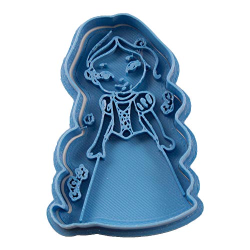 Cuticuter Rapunzel Chibi Prinzessin Ausstechform, Blau, 8 x 7 x 1.5 cm Cuticuter Rapunzel Chibi Prinzessin Ausstechform, Blau, 8 x 7 x 1.5 cm von Cuticuter