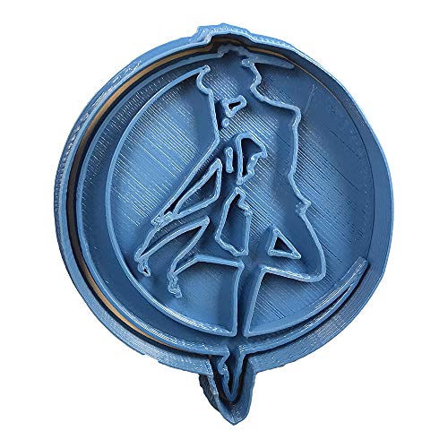 Cuticuter Sailor Moon Silueta 2 Ausstechform, PLA, Blau von Cuticuter