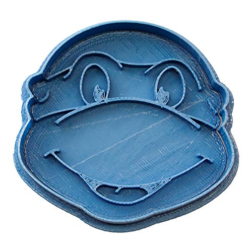 Cuticuter Schildkröte Ninja Ausstechform, Blau, 8 x 7 x 1.5 cm von Cuticuter