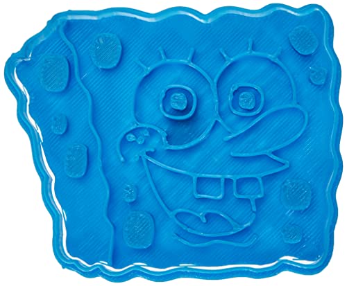 Cuticuter Spongebob Schwammkopf Ausstechform, Blau, 8 x 7 x 1.5 cm von Cuticuter