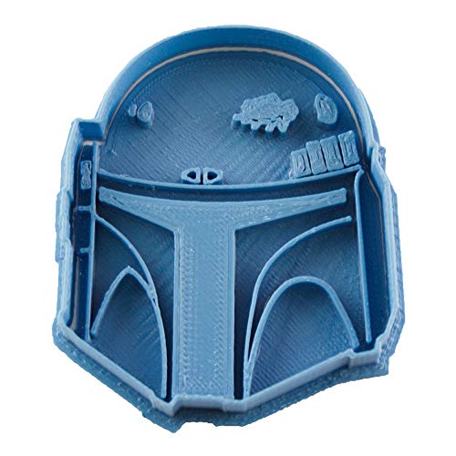 Cuticuter Star Wars Boba Fett Ausstechform, Blau, 8 x 7 x 1.5 cm von Cuticuter
