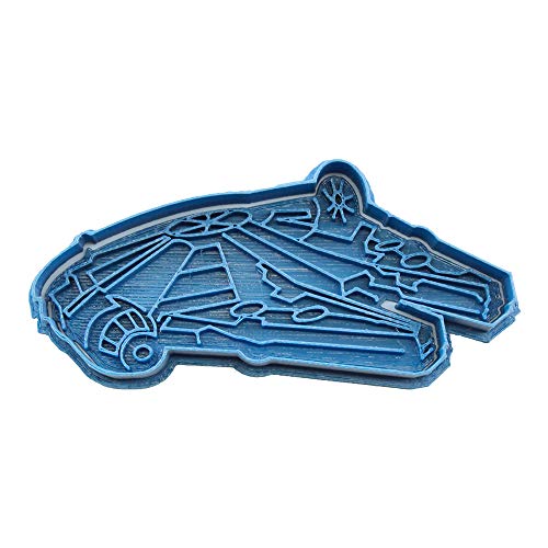 Cuticuter Star Wars Halcon tausendjährige Ausstechform, Blau, 8 x 7 x 1.5 cm von Cuticuter