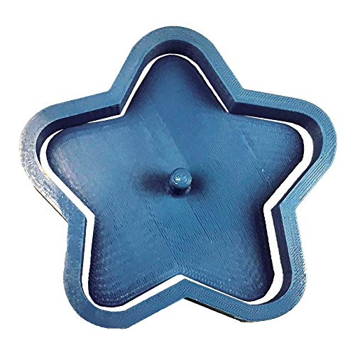 Cuticuter Stern 100 abschaltbar, Hamburger, blau, 8 x 7 x 1.5 cm von Cuticuter