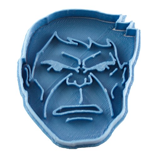 Cuticuter Superheroes Hulk Keksausstecher, Blau, 8 x 7 x 1,5 cm von Cuticuter