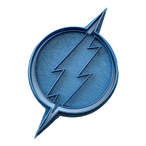 Cuticuter Superheroes Flash Logo Keksausstecher, Blau, 8 x 7 x 1,5 cm Cuticuter Superheroes Flash Logo Keksausstecher, Blau, 8 x 7 x 1,5 cm von Cuticuter