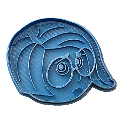 Cuticuter Trauer des Rückschlag Ausstechform, Blau, 8 x 7 x 1.5 cm von Cuticuter