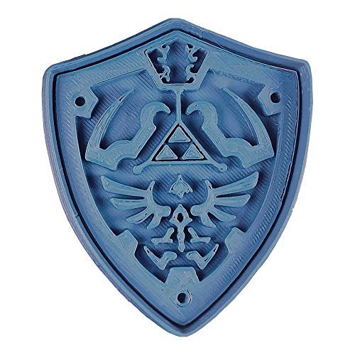 Cuticuter Wappen Hyrule The Legend of Zelda Ausstechform, Blau, 8 x 7 x 1.5 cm von Cuticuter