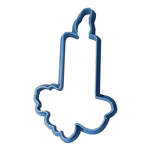 Cuticuter Weihnachten Kerze Weihnachten Profil Ausstechform, Blau, 8 x 7 x 1.5 cm Cuticuter Weihnachten Kerze Weihnachten Profil Ausstechform, Blau, 8 x 7 x 1.5 cm von Cuticuter
