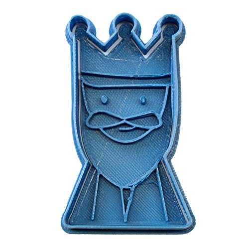 Cuticuter Weihnachten Melchior Ausstechform, Blau, 8 x 7 x 1.5 cm von Cuticuter