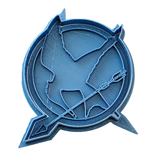 Cuticuter die Tribute von Panem Mockingjay Ausstechform, Blau, 8 x 7 x 1.5 cm von Cuticuter