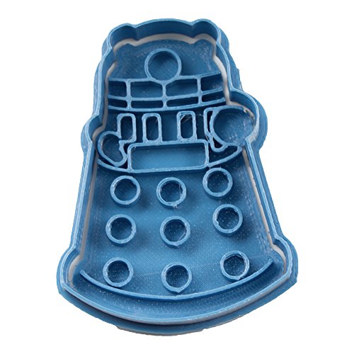 Cuticuter Doctor Who Dalek Ausstechform, Blau, 8 x 7 x 1.5 cm von Cuticuter