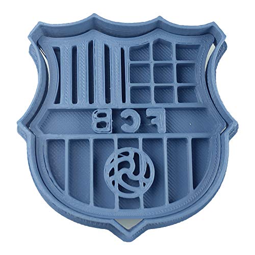 Cuticuter Fußball Barcelona Keksausstecher, Blau, 8 x 7 x 1,5 cm von Cuticuter