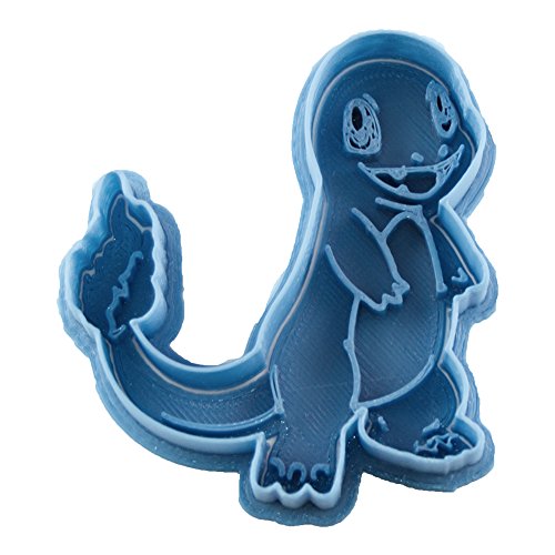 Cuticuter Pokémon Charmander Keksausstecher, Blau, 8 x 7 x 1,5 cm von Cuticuter