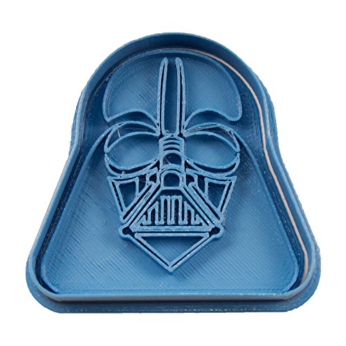 Cuticuter Star Wars Darth Vader Keksausstecher, Blau, 8 x 7 x 1,5 cm Cuticuter Star Wars Darth Vader Keksausstecher, Blau, 8 x 7 x 1,5 cm von Cuticuter