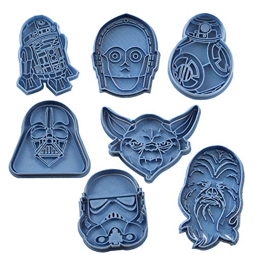 Cuticuter Star Wars Packung mit 7 Stück, Blau von Cuticuter