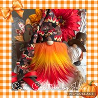 Erntedank-Zwerg, Truthahn-Zwerg, Herbst-Zwerg, Tier-Tablett-Dekor, Erntedank-Dekor, Tomte, Nisse, Skandinavisch, Herbst, Saisonal von CutiecreationByJulie