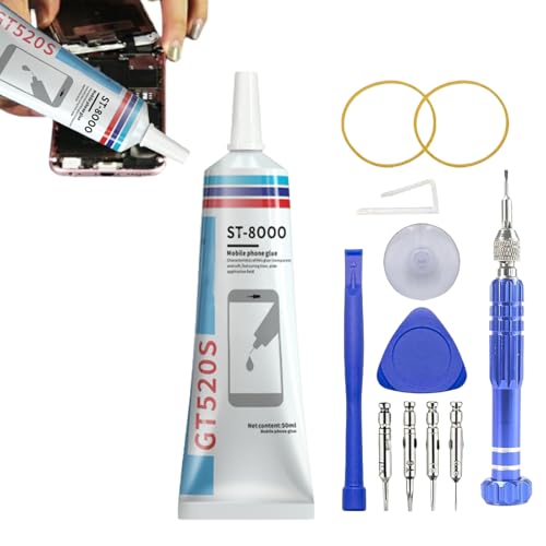 Handy Display Kleber,Kristallklarer Kleber Toluolfreier,Smartphone Handy Reparatur Klebers,Spezialkleber für Reparaturen Präzisionsarbeiten,für Gehäuseteile Display Glas (Transparenz, 50ml*1pc) Handy Display Kleber,Kristallklarer Kleber Toluolfreier,Smartphone Handy Reparatur Klebers,Spezialkleber für Reparaturen Präzisionsarbeiten,für Gehäuseteile Display Glas (Transparenz, 50ml*1pc) von Cutiolly