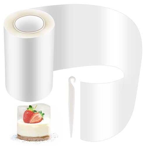 Tortenrandfolie,Acetat Foile,Tortenrandfolie Wiederverwendbar,Tortenfolie Transparent,Transparent Tortenfolie Rolle,Torten Folie,Acetat Folie Kuchen,Torten Folienrand (1 Roll (25cmx 5m)) Tortenrandfolie,Acetat Foile,Tortenrandfolie Wiederverwendbar,Tortenfolie Transparent,Transparent Tortenfolie Rolle,Torten Folie,Acetat Folie Kuchen,Torten Folienrand (1 Roll (25cmx 5m)) von Cutiolly
