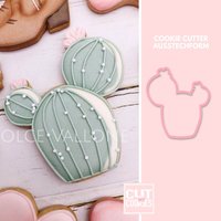 160 Kaktus - Ausstechform Fondant Ausstecher 160 Kaktus - Ausstechform Fondant Ausstecher von CutmyCookies