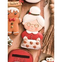 2016 Mrs. Santa - Weihnachten Ausstechform Fondant Ausstecher Herbst Autum 2016 Mrs. Santa - Weihnachten Ausstechform Fondant Ausstecher Herbst Autum von CutmyCookies