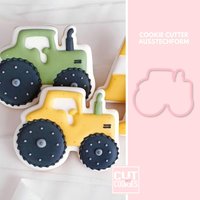 2293 Traktor - Baustelle Ausstechformen Keksschneider Fondant Cutter Tonnenschneider Teigschneider 2293 Traktor - Baustelle Ausstechformen Keksschneider Fondant Cutter Tonnenschneider Teigschneider von CutmyCookies