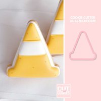 2299 Verkehrskegel - Baustelle Ausstechformen Keksschneider Fondant Cutter Tonnenschneider Teigschneider 2299 Verkehrskegel - Baustelle Ausstechformen Keksschneider Fondant Cutter Tonnenschneider Teigschneider von CutmyCookies