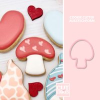 297 Pilz - Ausstechform Fondant Ausstecher Ton Teig 297 Pilz - Ausstechform Fondant Ausstecher Ton Teig von CutmyCookies