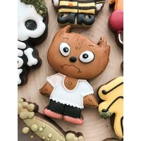 Ausstechform - Werwolf Fondant Ausstecher Tonausstecher Teigausstecher von CutmyCookies