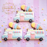 Eiswagen - Ausstecher Fondant Clay Cutter Eiswagen - Ausstecher Fondant Clay Cutter von CutmyCookies
