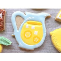 Limonaden Glas - Ausstechform Fondant Ausstecher Ton Teig von CutmyCookies