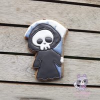 Sensenmann - Halloween Ausstechform Fondant Ausstecher Sensenmann - Halloween Ausstechform Fondant Ausstecher von CutmyCookies