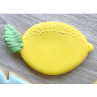 Zitrone - Ausstechform Fondant Ausstecher Tonausstecher Teigausstecher von CutmyCookies