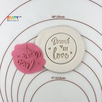 Betrunkener Keksstempel Prägung Fondant | Verlobungs Cookies Geschenk Henne Party Stempel Plätzchen Keks Hochzeit von CutterAndStampFun