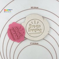 Du Bist Ein Toller Keksstempel | You Are Amazing Cookie Fondant Embosser Kekse Stempel von CutterAndStampFun